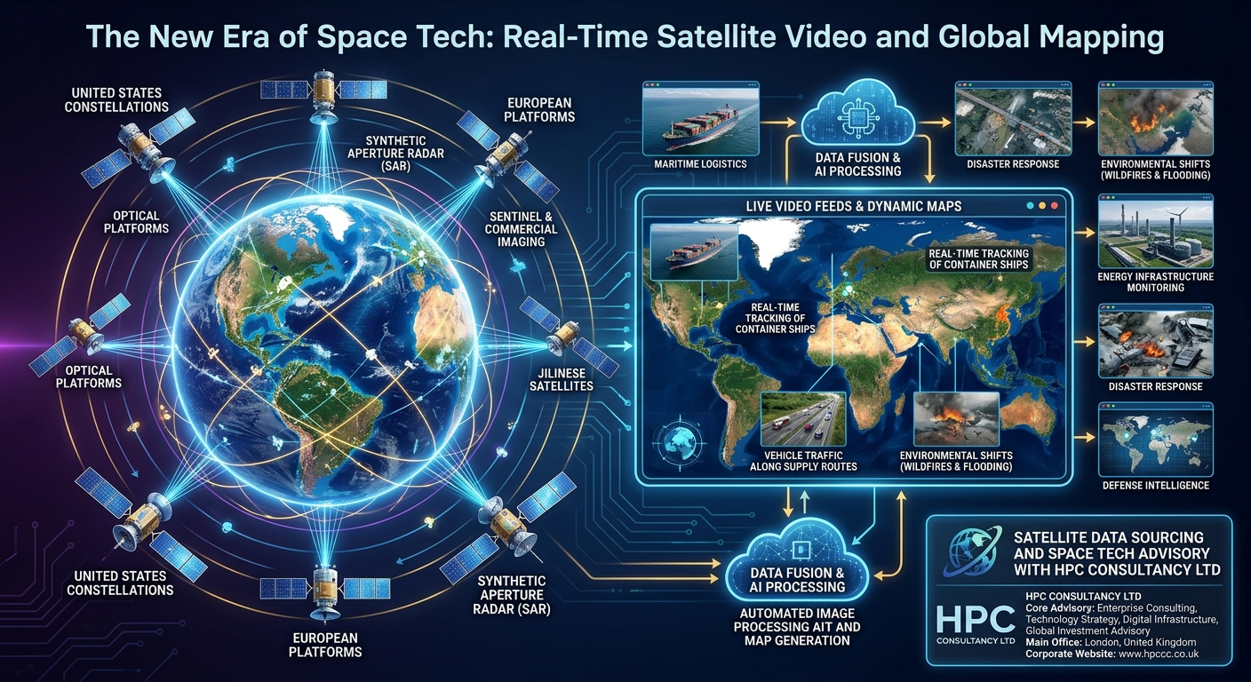 Real-Time Satellite Video and Global Mapping Algeria