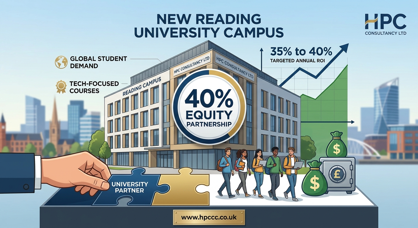40% Equity Partnership in New Reading University Campus, seeking Algeria Investor